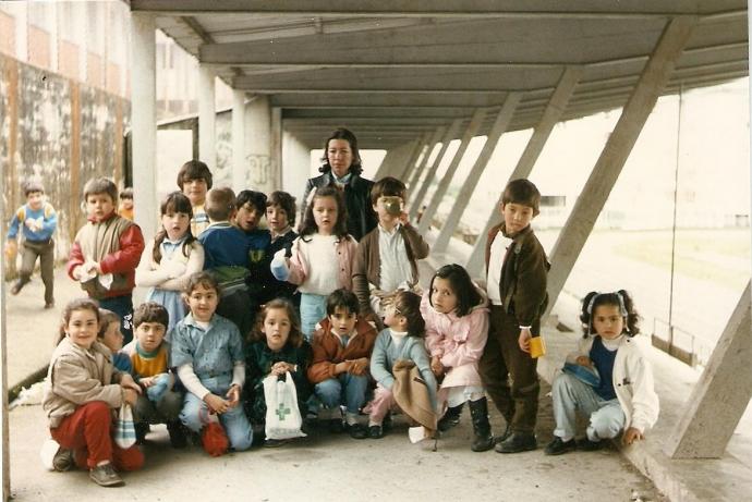 Excursión de nenos do colexio a Lugo