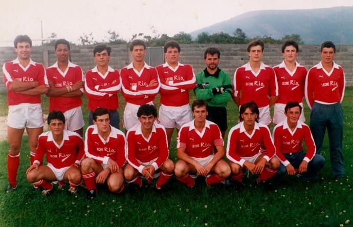Aliñación do Riotorto CF na tempada 88-89