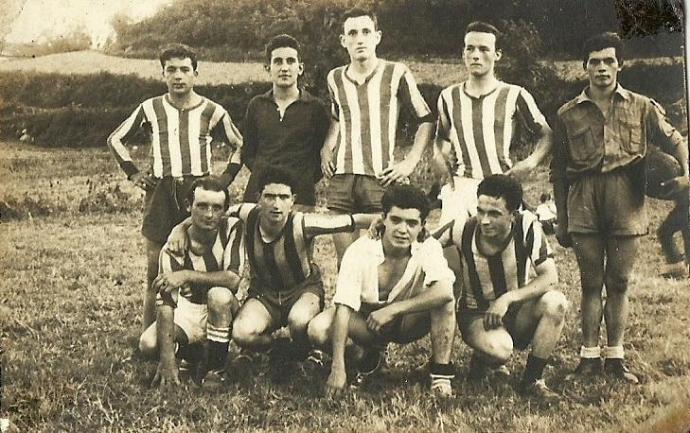 Equipo de fútbol de Espasande de Baixo