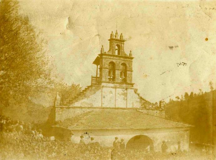 A igrexa vella da parroquia de Santa Marta de Meilán